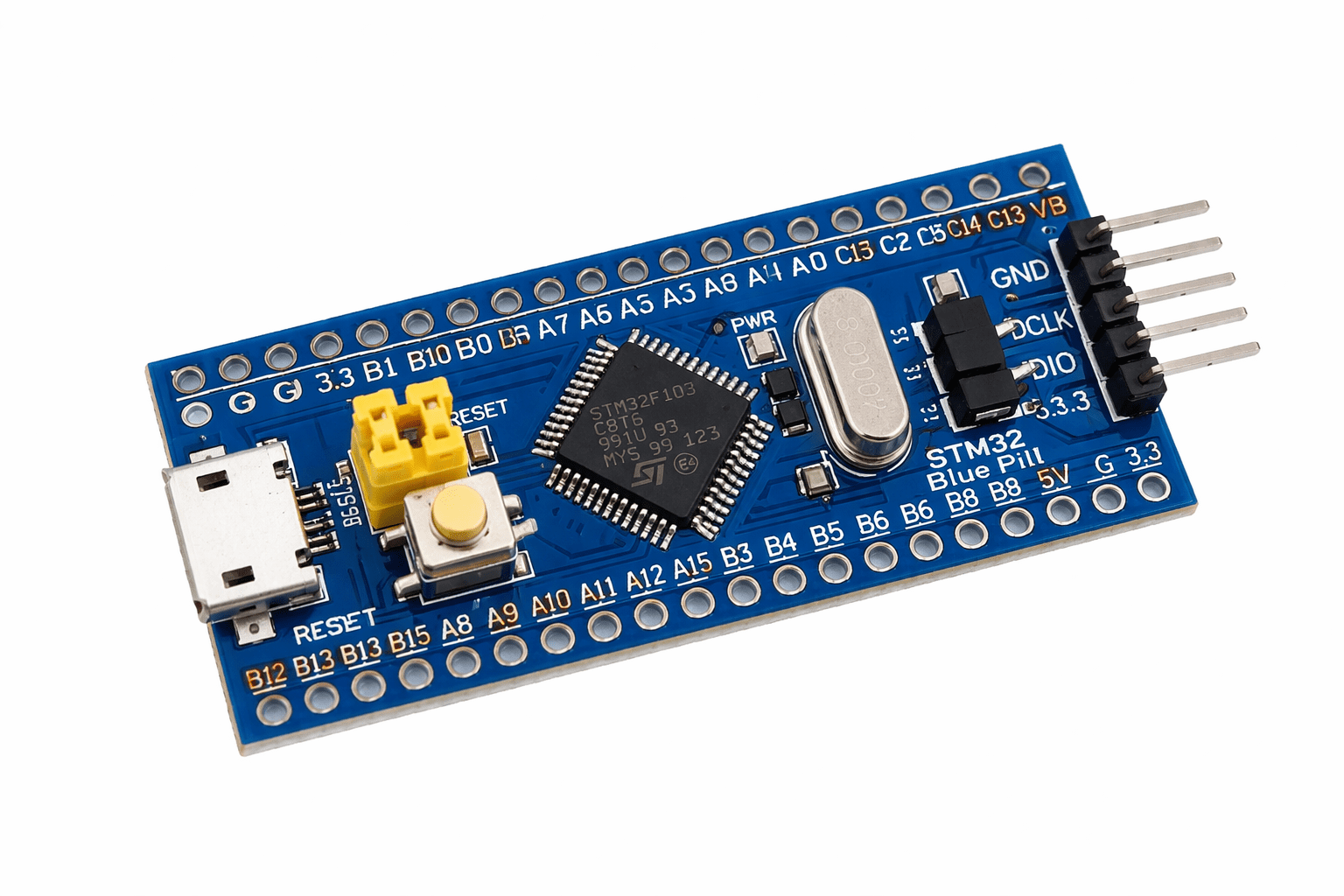 STM32F103C8T6 Blue Pill Board 1 STM32F103C8T6 Blue Pill Board